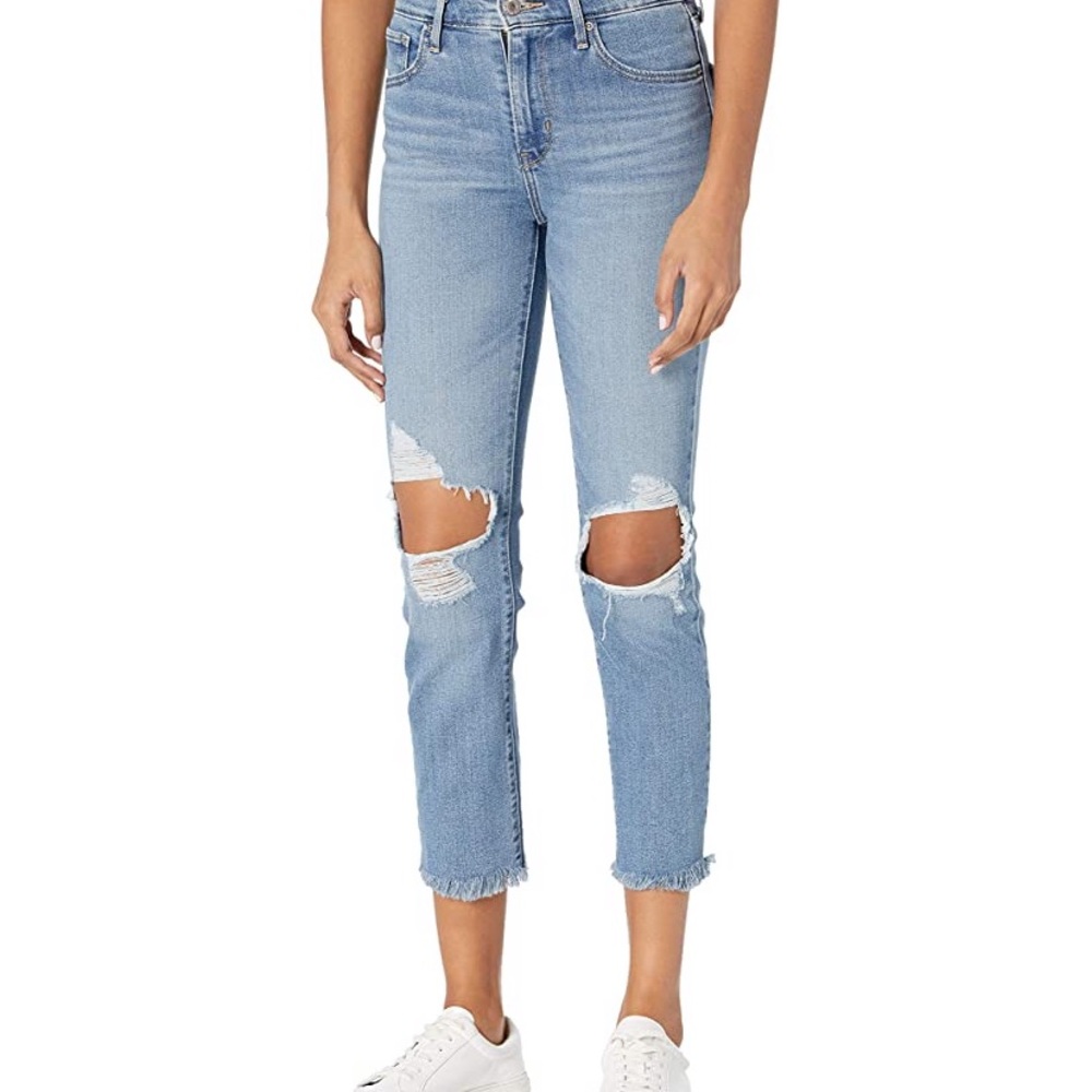 Levi's Women's 724 High Rise Straight Crop Jeans